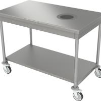 Avec roues TVO et étagère