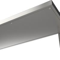 Etagère murale sur crémaillères neutre