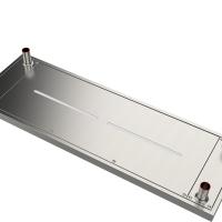 Etagère à poser doublée avec LED vue de dessous