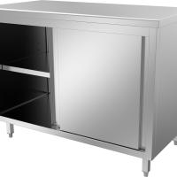 Meuble central portes coulissantes (ouvert)