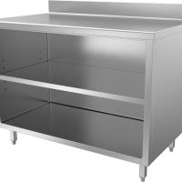 Meuble adossé ouvert