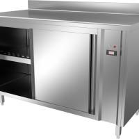 Meuble chaud adossé ouvert