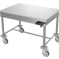 Table à hauteur variable hydraulique ( position basse)