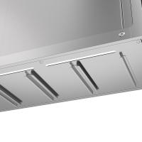 Armoire murale portes coulissantes avec LED et supports GN 1/3