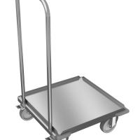 Chariot de stockage casiers avec guide