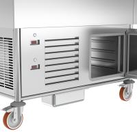 Table à flux laminaire 3 plaques avec réserve